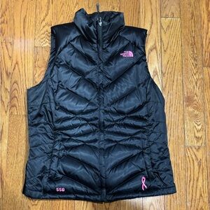 North Face Breast Cancer Awareness Vest- L